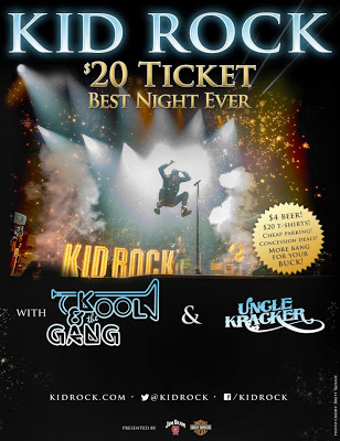 Kid Rock.summer tour.promo.2013