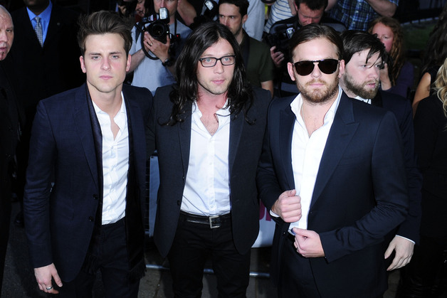 The "Kings of Leon" arrive at the "Women of the Year" Glamour Awards at Berkerley Square in London