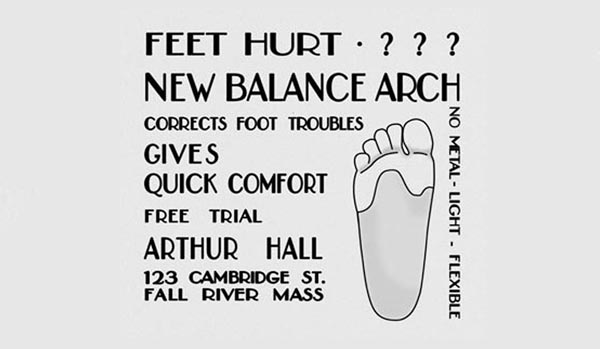 new balance arch support company